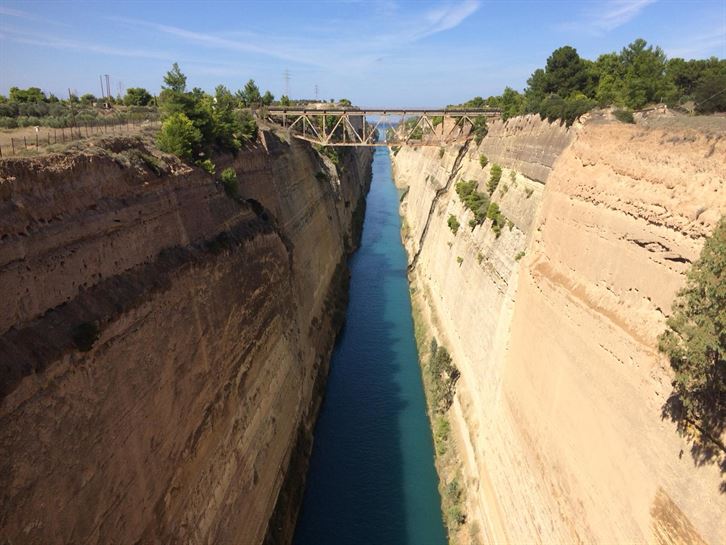 El canal de Corinto