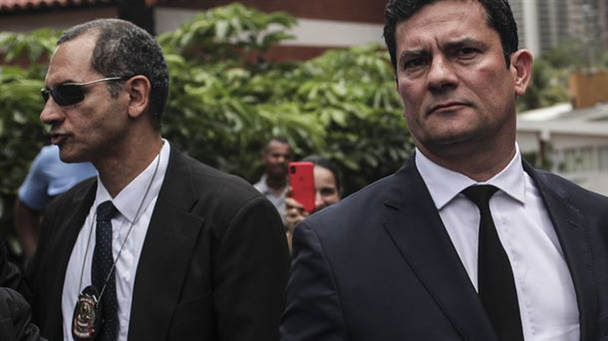 Sergio Moro epaile federalak onartu egin du Bolsonaroren gobernuko Justizia ministroa izatea / EFE 