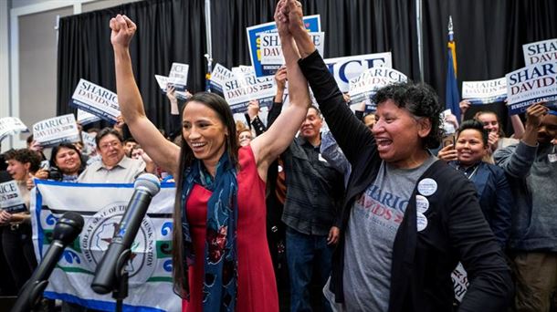 Sharice Davids. EFE