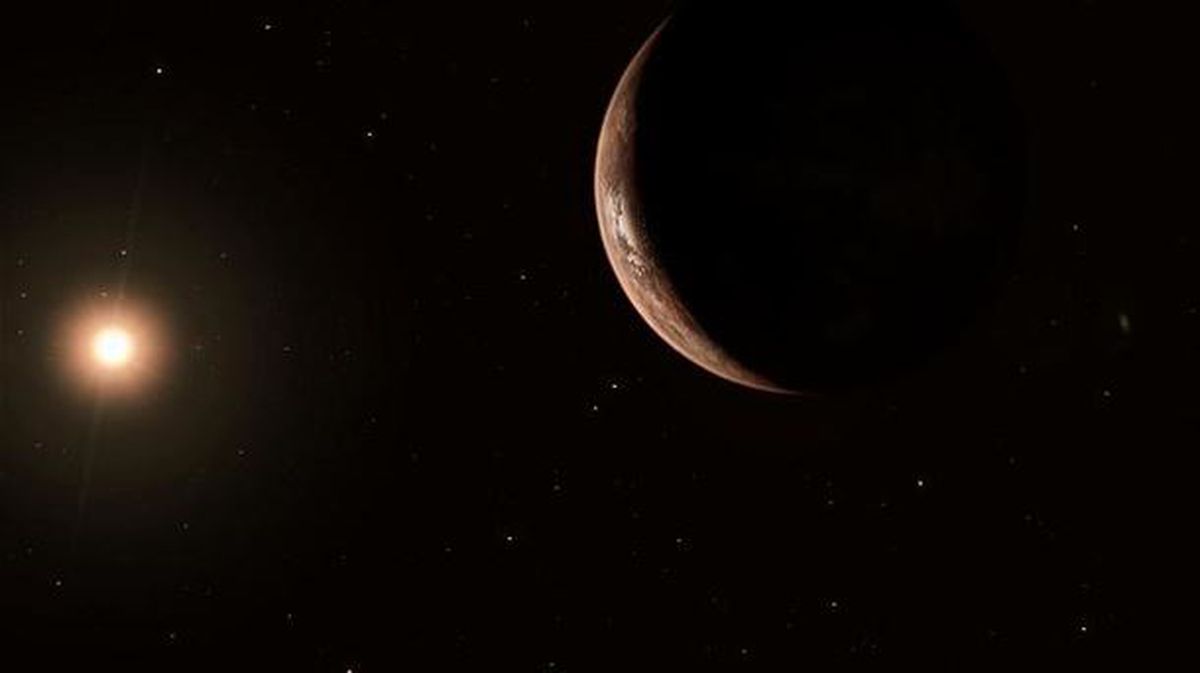 Barnard b, superlur hotz eta ilun bat, Eguzki-sistemaren aldamenean. Irudia: EiTB
