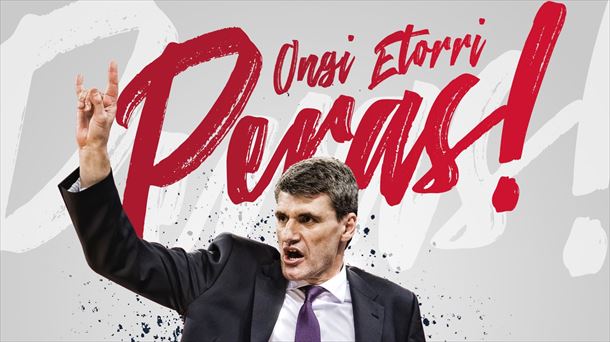 Velimir Perasovic, nuevo entrenador baskonista. Foto: @Baskonia