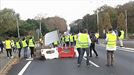 'Txaleko horidunek' protesta txikiak egiten jarraitu dute gaur Iparraldean