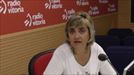 Blanca Corral, subdirectora del área del menor del IFBS, en Radio Vitoria