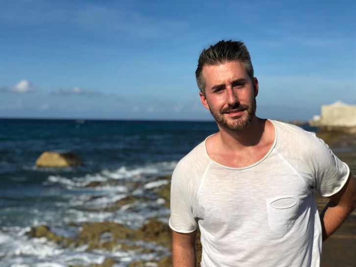 El reportero Gorka Vallejo