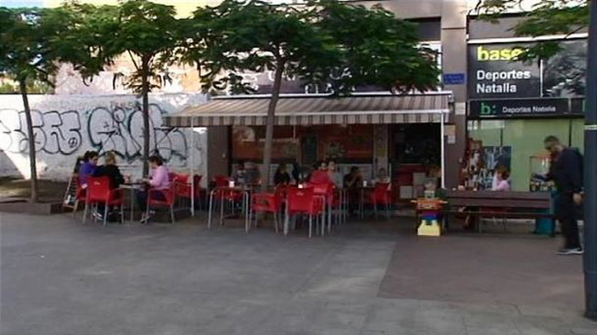 El ataque ha tenido lugar en una cafetería de San Cristóbal de La laguna (Tenerife). Imagen: EiTB