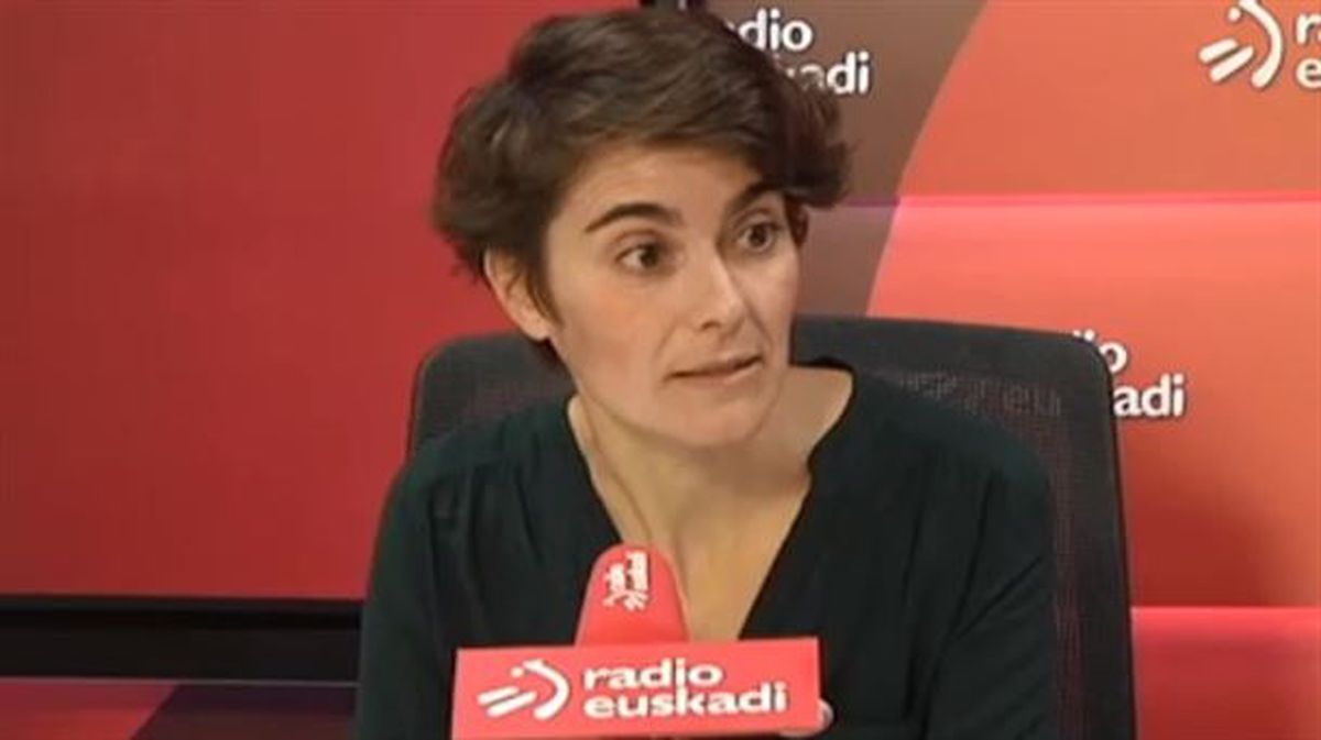 Rosa Martinez (Elkarrekin Podemos), artxiboko irudi batean. Argazkia: EiTB. 