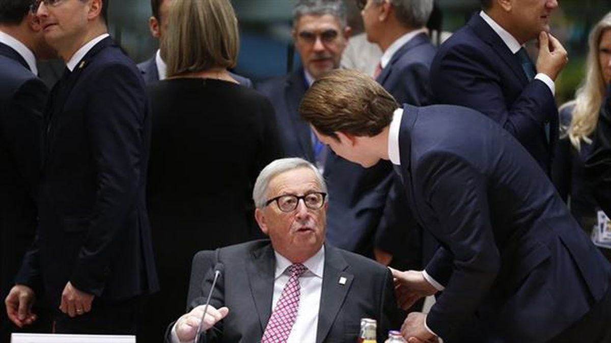 Jean-Claude Juncker Europako Batzordeko presidentea. EFE