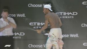 Hamiltonek Abu Dhabin irabazi du, Fernando Alonsoren agurrean