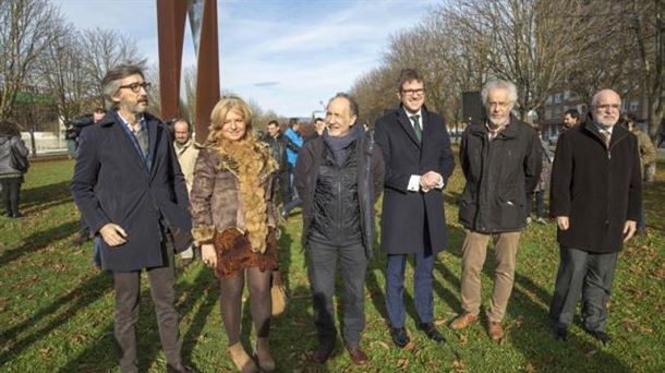 La presidenta de Covite, Consuelo Ordóñez, en Vitoria-Gasteiz. Foto: EFE