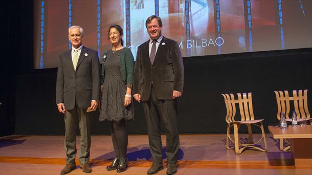 Juan Ignacio Vidarte, Lorea Bilbao eta Bingen Zupiria, Artitzen aurkezpenean