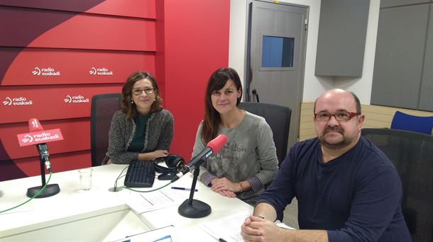 María Ángeles Sala, Miriam Duque e Iñigo Lejarza