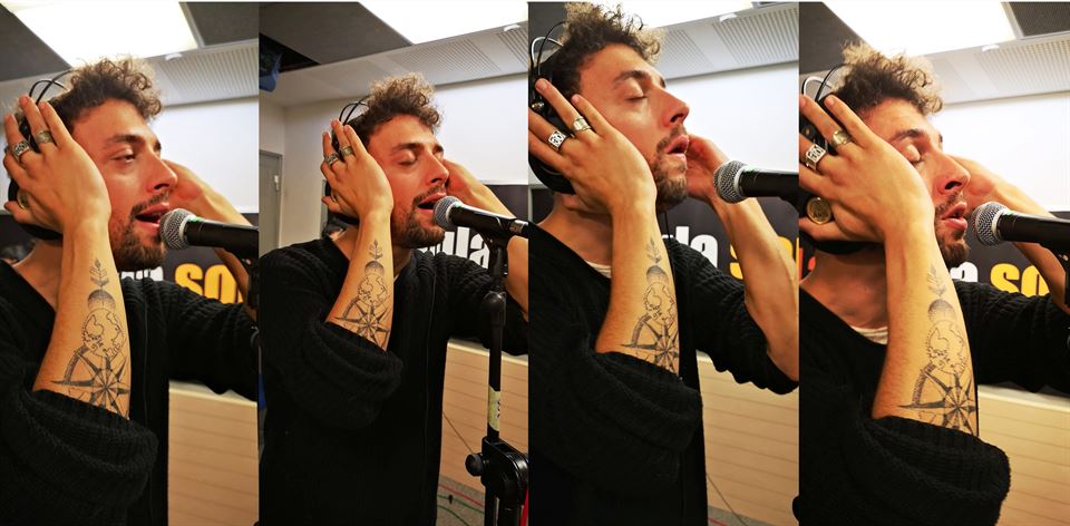 Gabriel De La Rosa muy concentrado