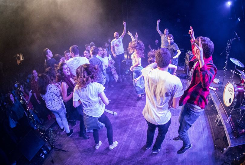 Concierto de Huntza. Foto: Gaizka Peñafiel