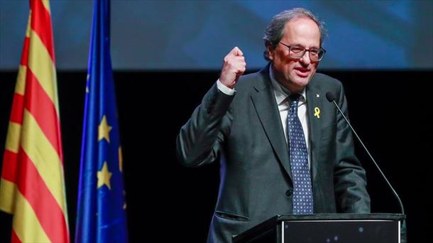 El presidente de la Generalitat, Quim Torra, en una imagen de archivo. FOto: Efe