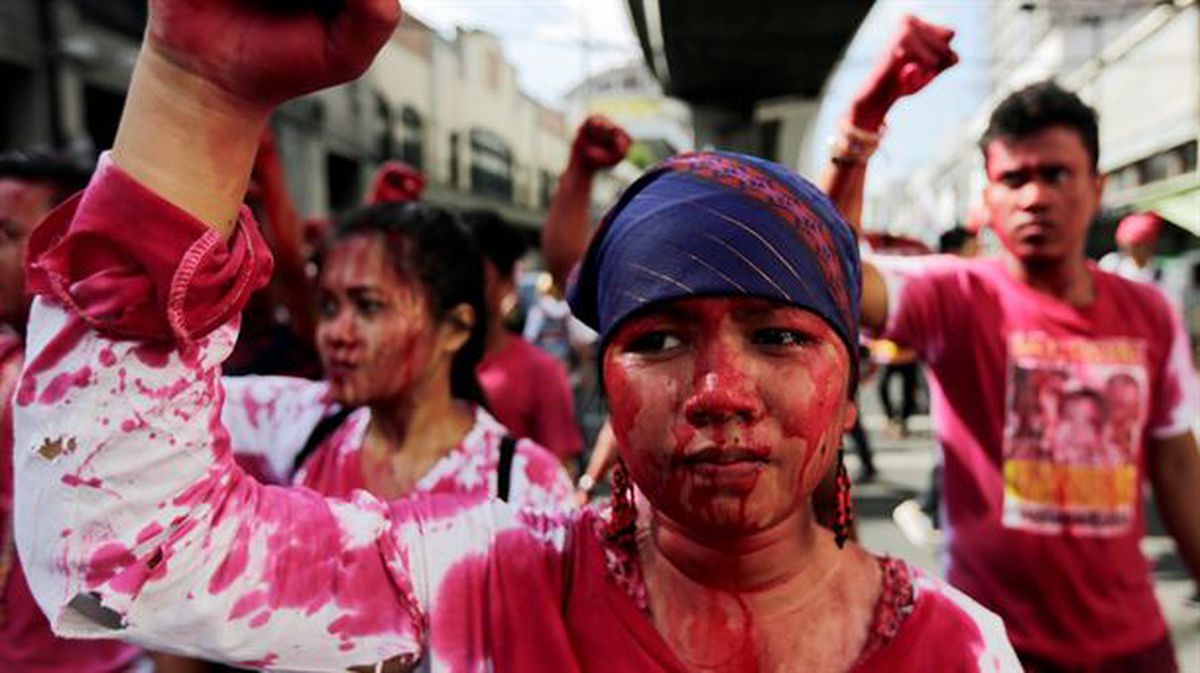 La violencia contra las mujeres y niñas es la violación de derechos humanos más intensa. Foto: EFE. 