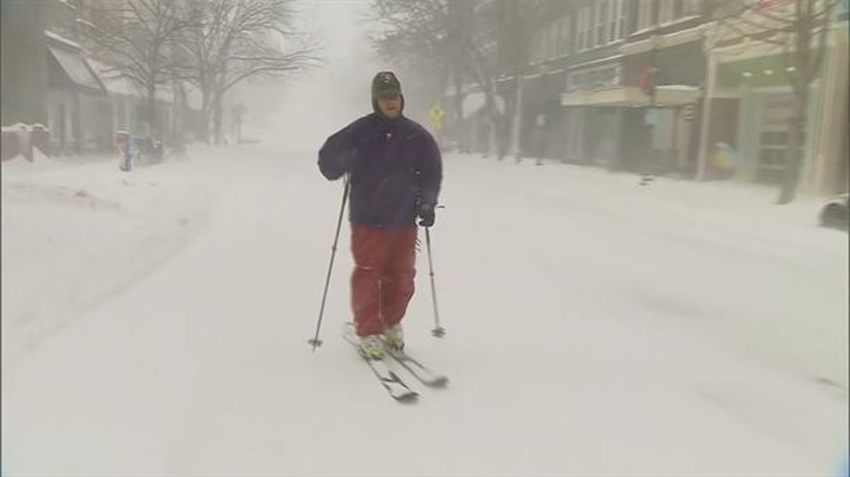 Tormenta de nieve en Estados Unidos