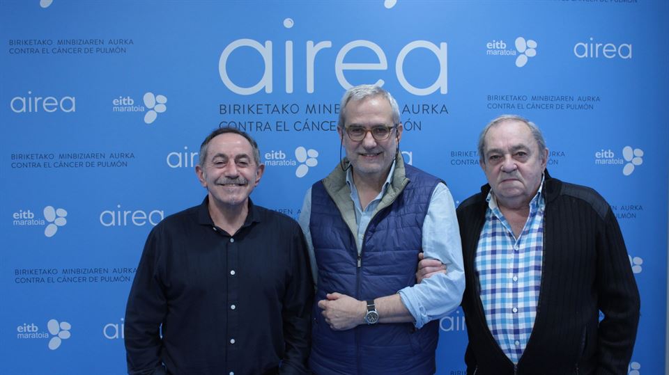 Xabier Saldias, Isidoro Fernández y Zorion Egileor