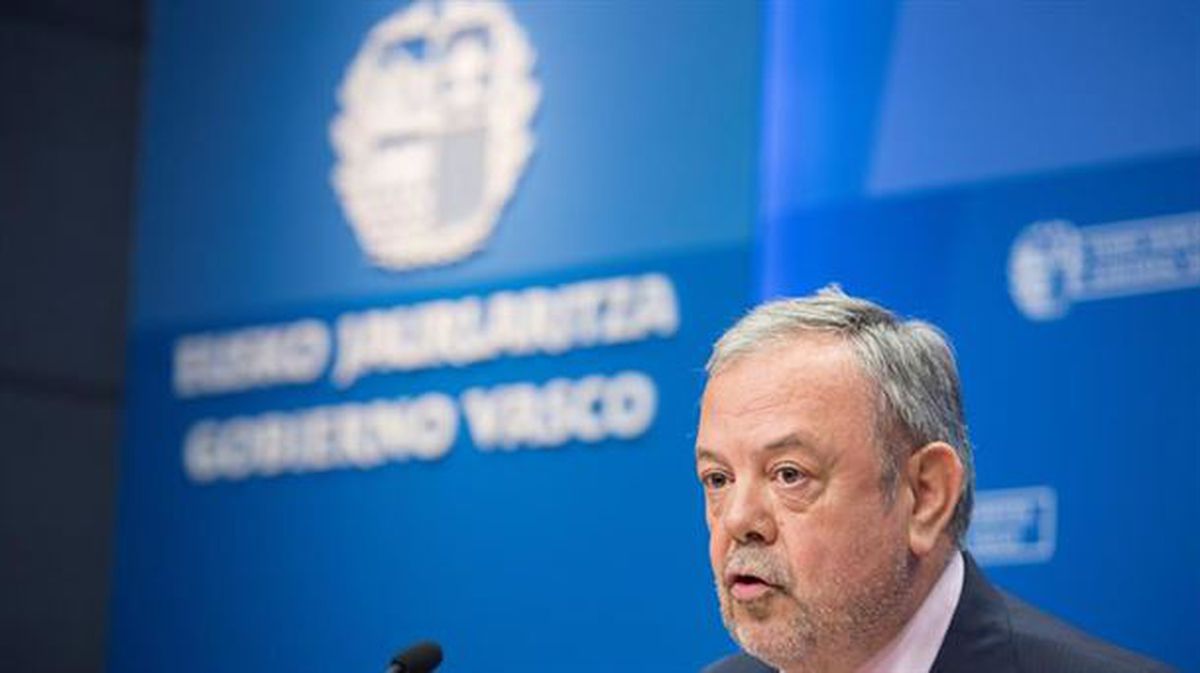 El consejero de Economía y Hacienda, Pedro Azpiazu. Foto de archivo: EFE