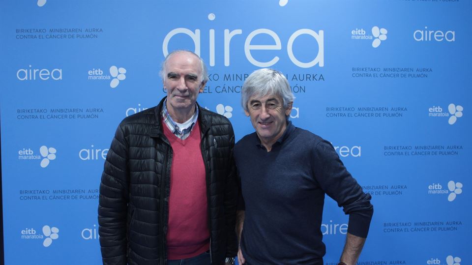 José Ángel Iribar y Marino Lejarreta