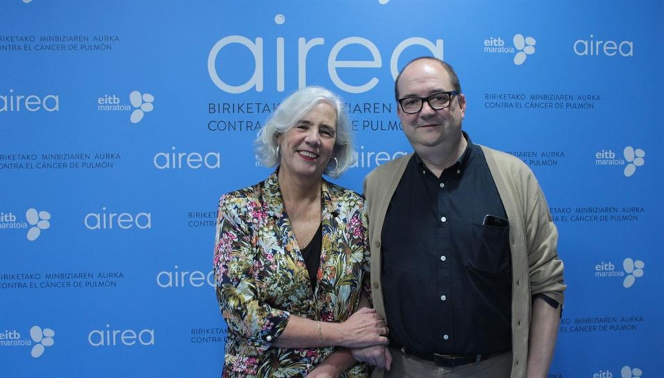 Garbiñe Biurrun y Pedro Ugarte