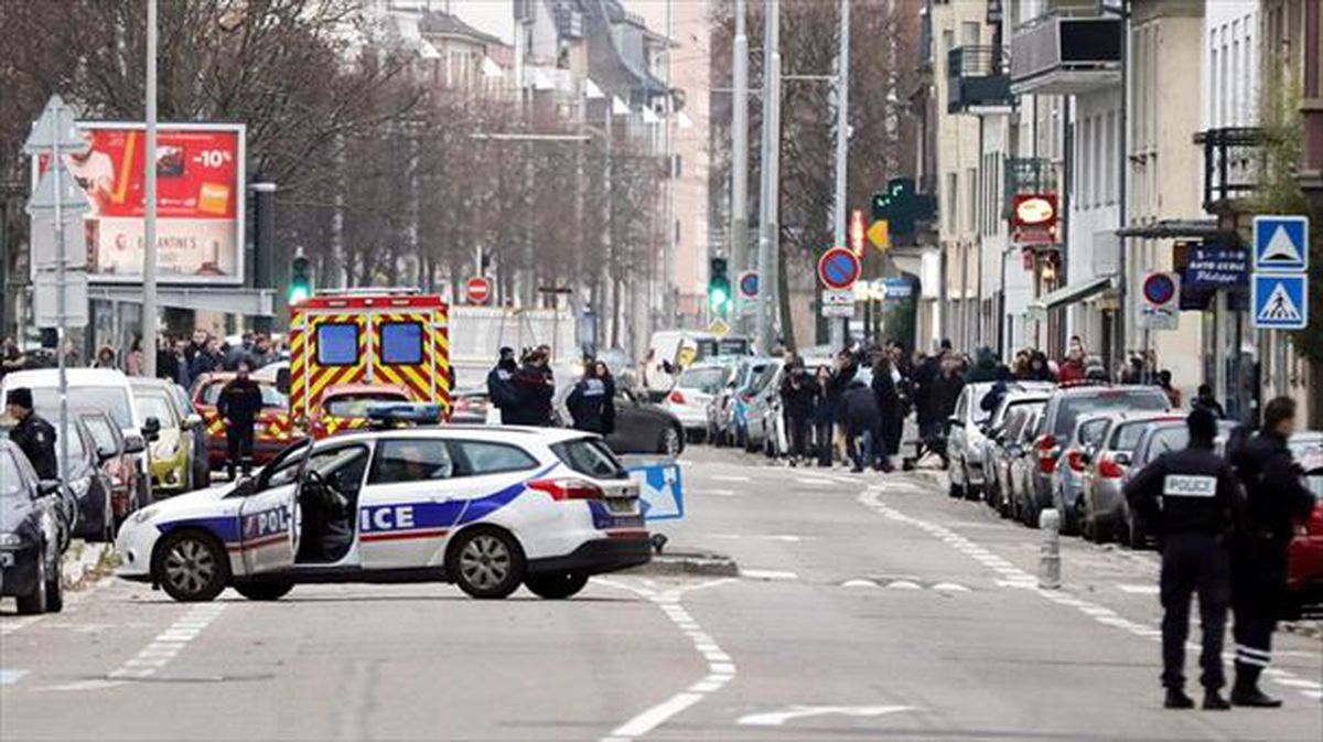 Polizia operazioa Estrasburgon
