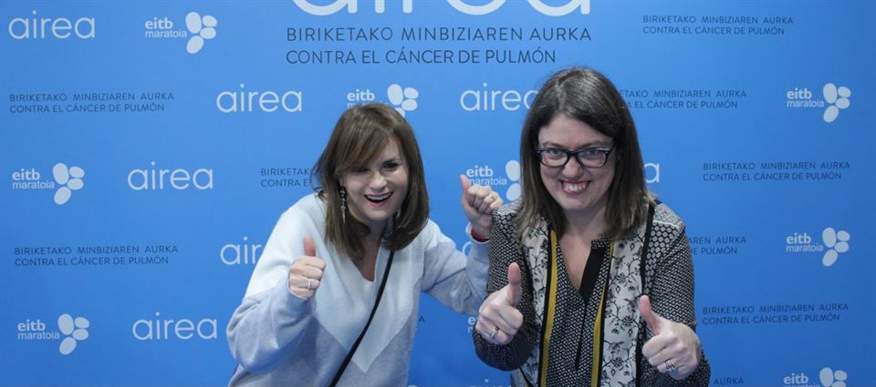 Nuria Vázquez y Mónica Izquierdo