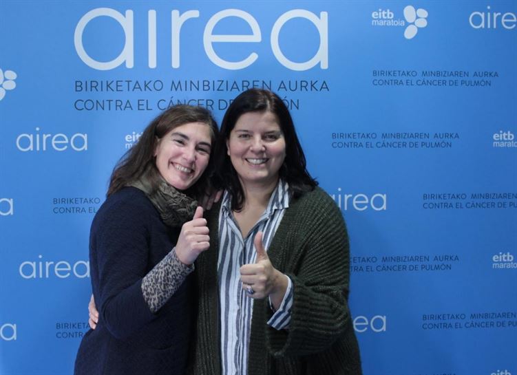 Mercedes Arrieta y Olga Fernández