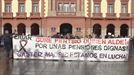 Los pensionistas vuelven a pedir pensiones dignas en Eibar