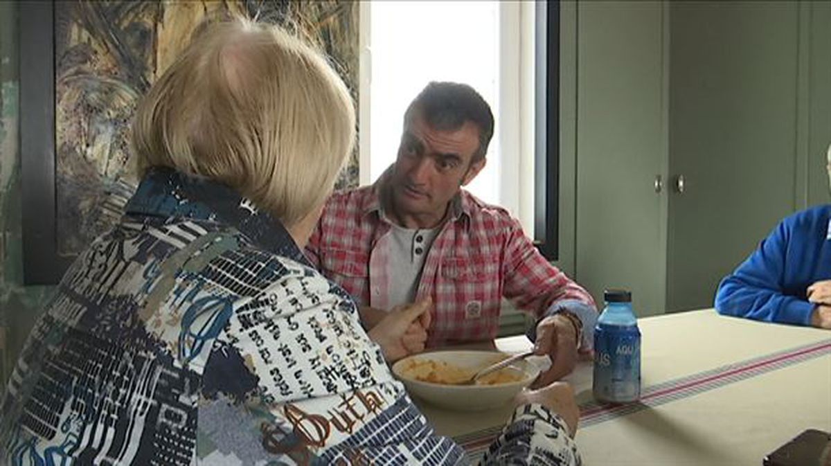 La mujer de Portugalete que padecía alzheimer. Imagen obtenida de un vídeo de ETB.