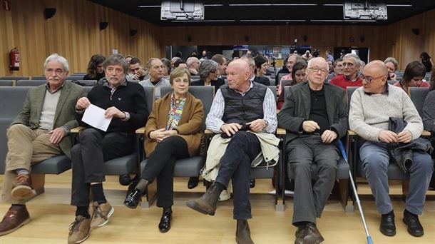 Acto de la plataforma Demokrazia Bai.