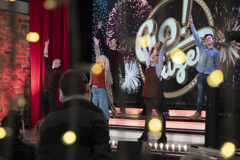 Asier Burguete, Iker Villa, Ainhoa Larrañaga, Oihan Moreno, Iholdi Beristain eta Maria Redondo