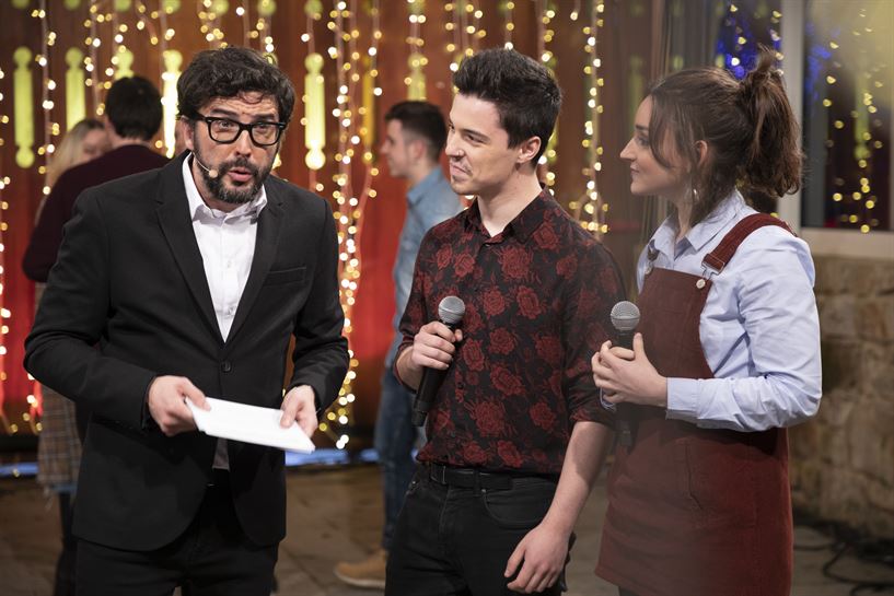 Mikel Pagadi, Iker Villa eta Maria Redondo