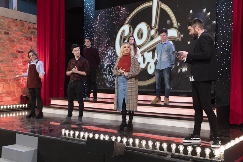 Asier Burguete, Iker Villa, Ainhoa Larrañaga, Oihan Moreno, Iholdi Beristain eta Maria Redondo