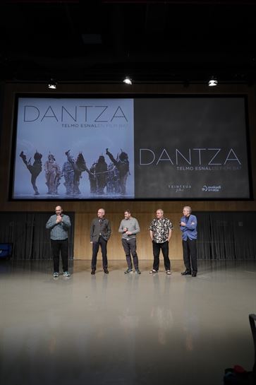 'Dantza' filmaren aurrestreinaldia       