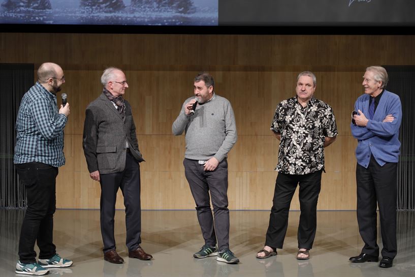 'Dantza' filmaren aurrestreinaldia          