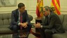 Pedro Sanchez eta Quim Torra Bartzelonan bildu dira