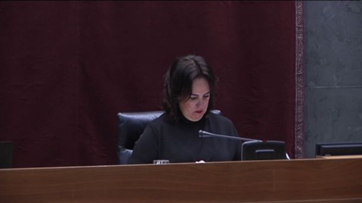 Ainhoa Aznarez Podemos-Orain Baiko parlamentarioa Nafarroan