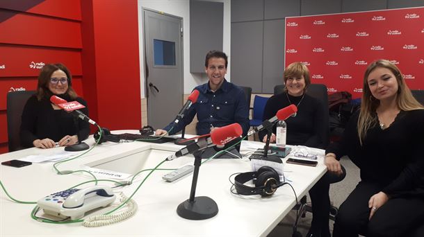 Ana Irene del Valle, Nora Martínez, Marta Aburto y Dani Álvarez
