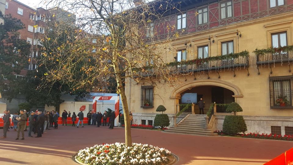 Ilarak Ibaiganeko sarreran (Athleticeko hauteskundeak 2018)