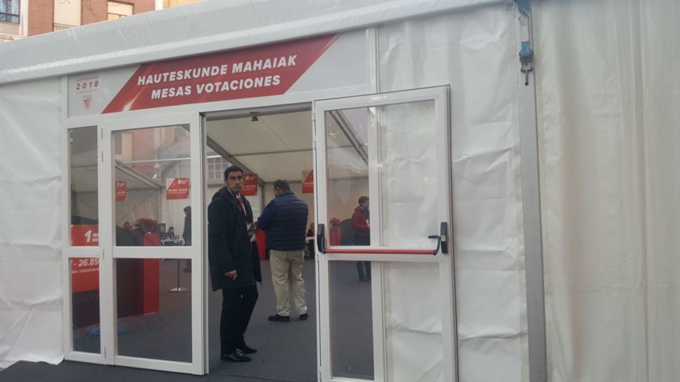 Hauteskunde mahaiak (Athleticeko hauteskundeak 2018)