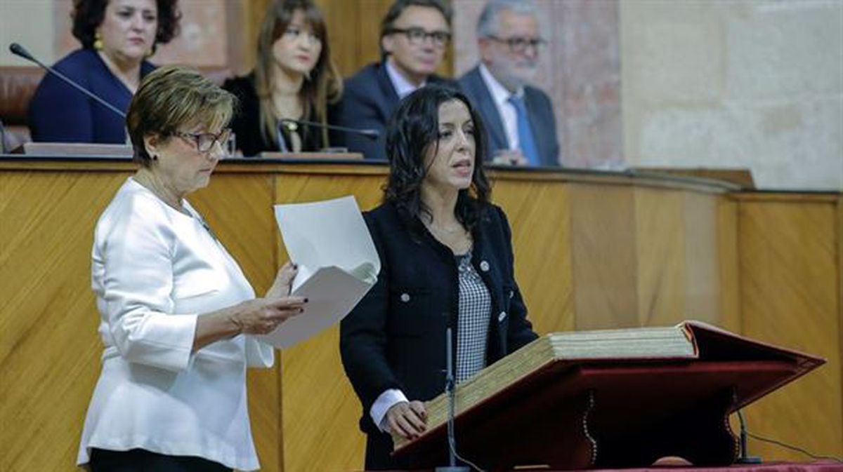 Marta Bosquet Andaluziako Parlamentuko presidente berria.