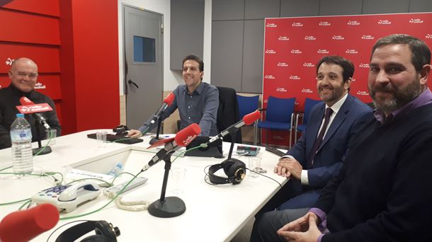 Lorenzo Díaz de Apodaca, Aner Uriarte, Juan Ignacio Pérez Iglesias y Dani Álvarez. Foto: 'Boulevard'