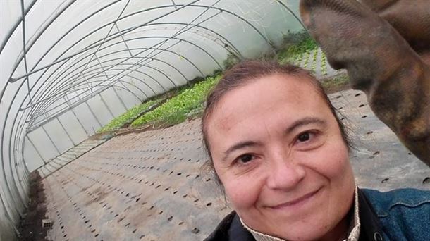 Lourdes Rodríguez, una urbanita que apuesta por vivir de su huerta
