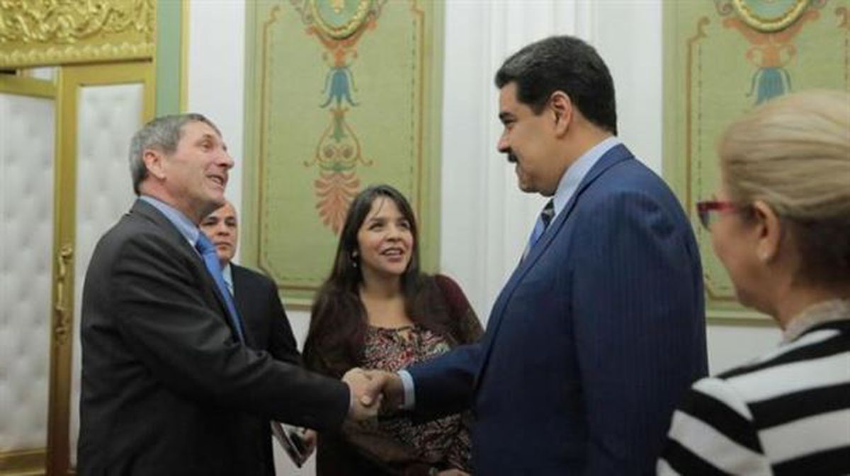 Nicolás Maduro tomará posesión este jueves para un segundo mandato. Foto: EFE 