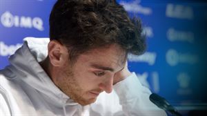 Ibai Gómez se despide entre lágrimas