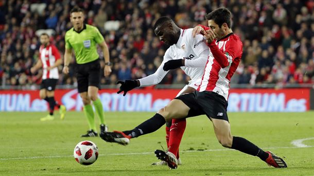 Athletic 1 - Sevilla 3. Foto: EFE