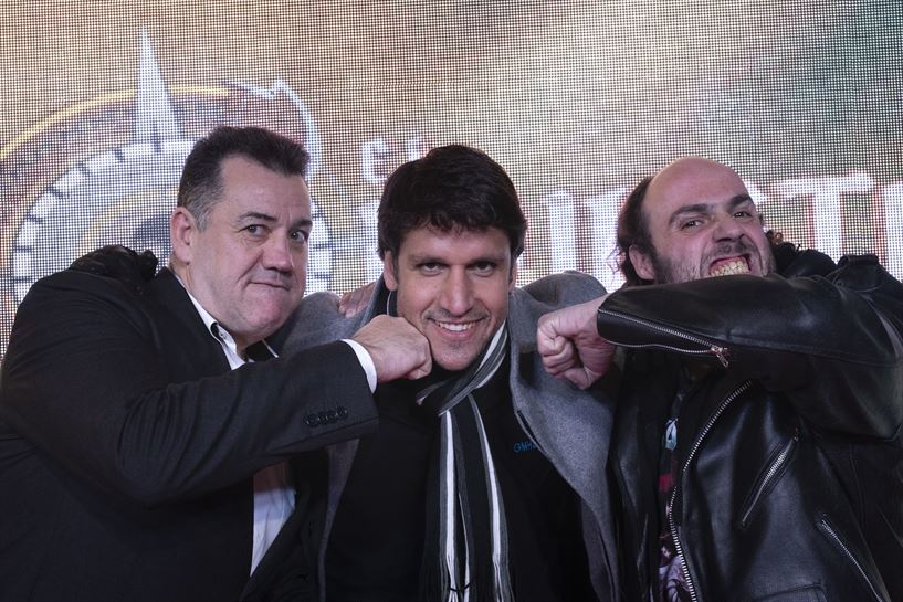 Preestreno del primer episodio de 'El Conquistador del Pacífico' en Bilbao