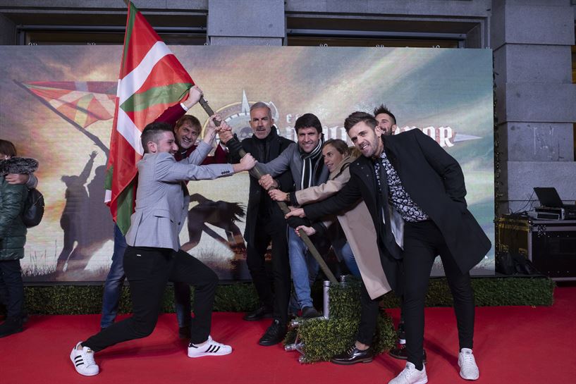 Preestreno del primer episodio de 'El Conquistador del Pacífico' en Bilbao