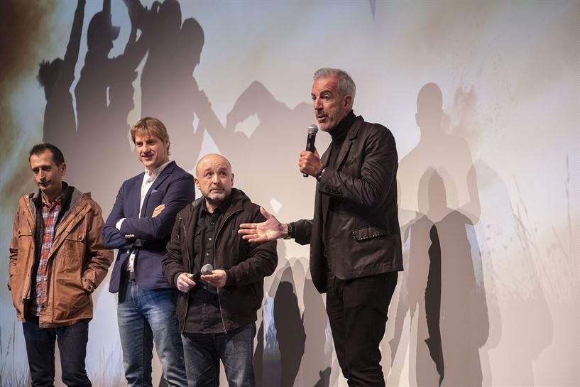 Preestreno del primer episodio de 'El Conquistador del Pacífico' en Bilbao
