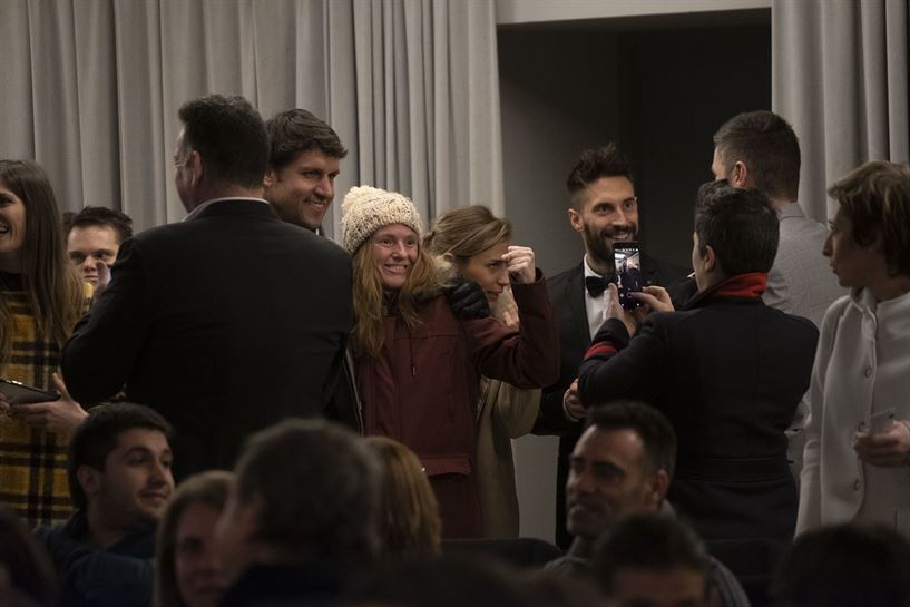 Preestreno del primer episodio de 'El Conquistador del Pacífico' en Bilbao